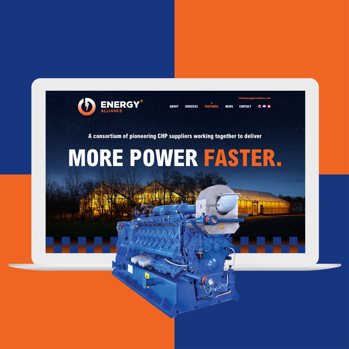 One page website design